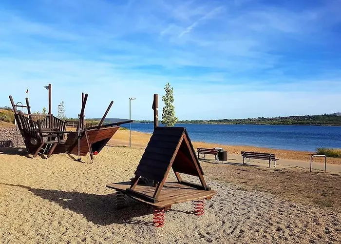 Ferienhaus Zauberwagen Am Geiseltalsee Stobnitz